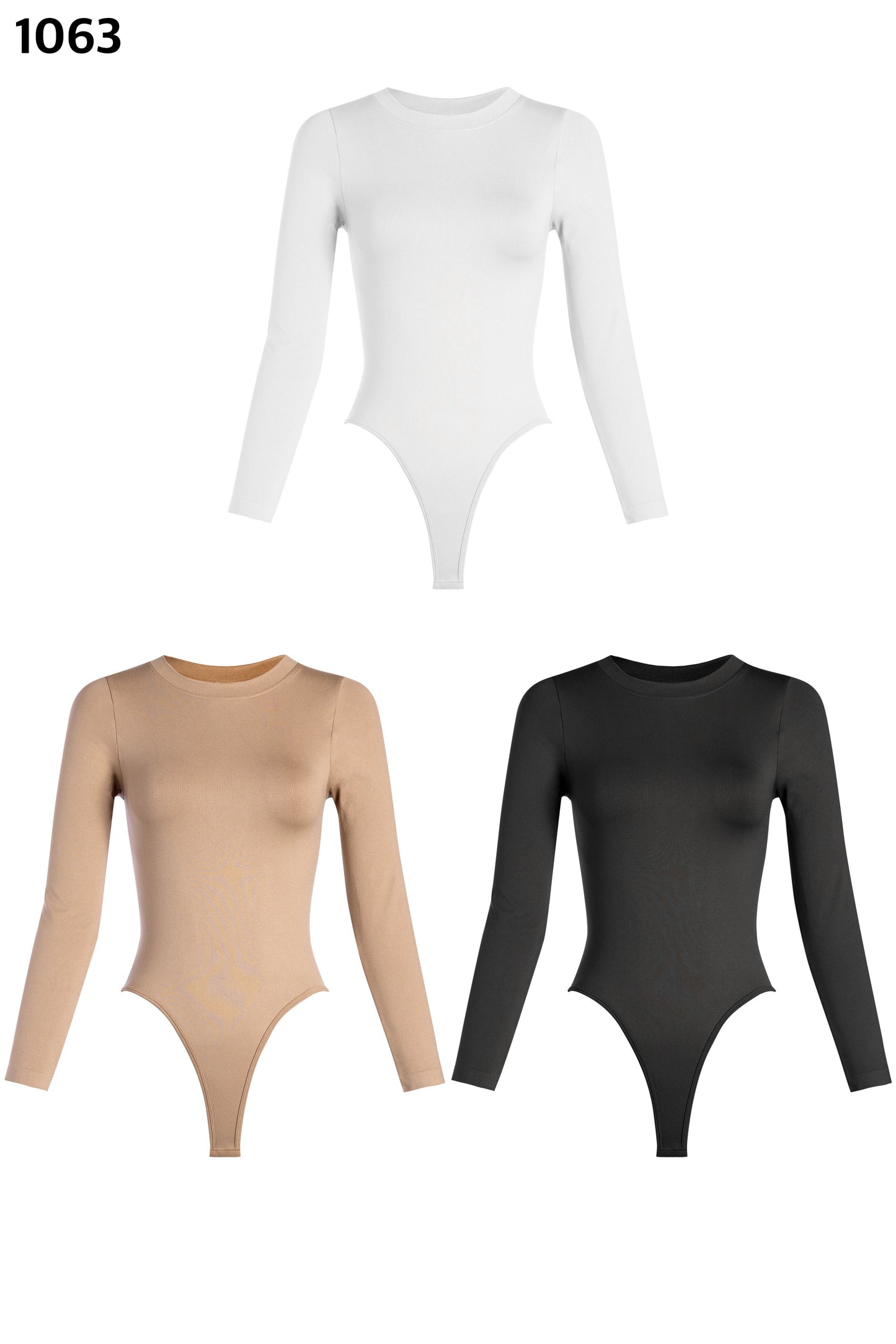 “Skin” Long Sleeve Bodysuit