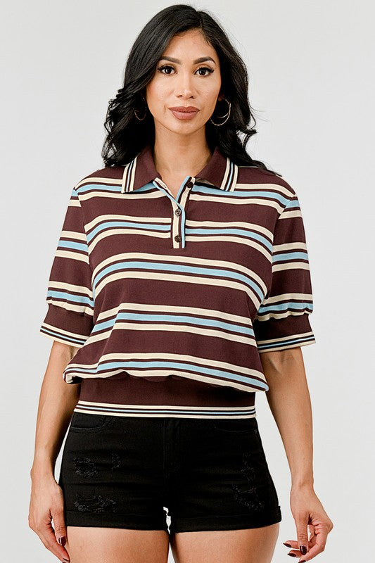 Seasons Polo Top