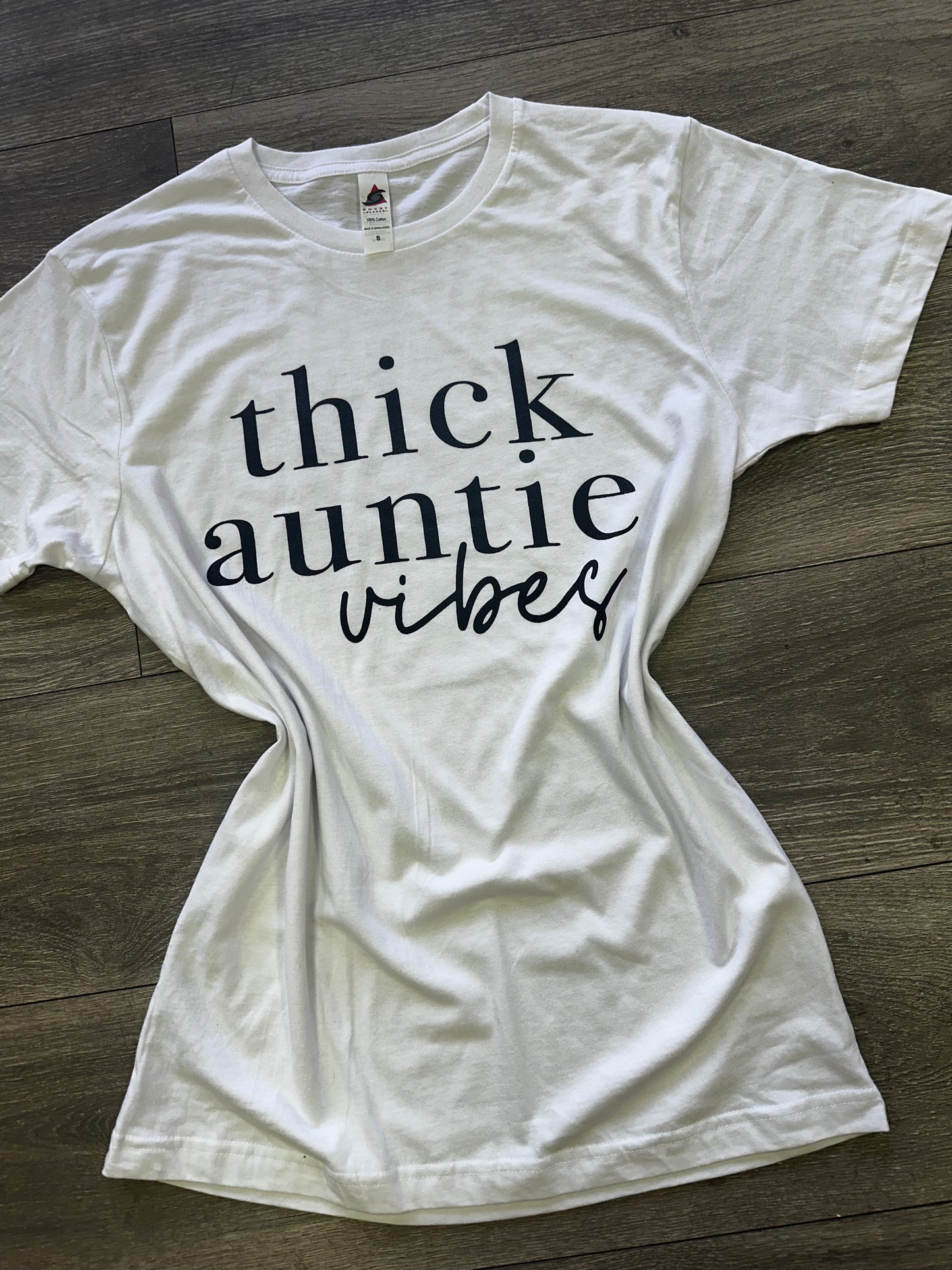 Thick Auntie Vibes Graphic Tee