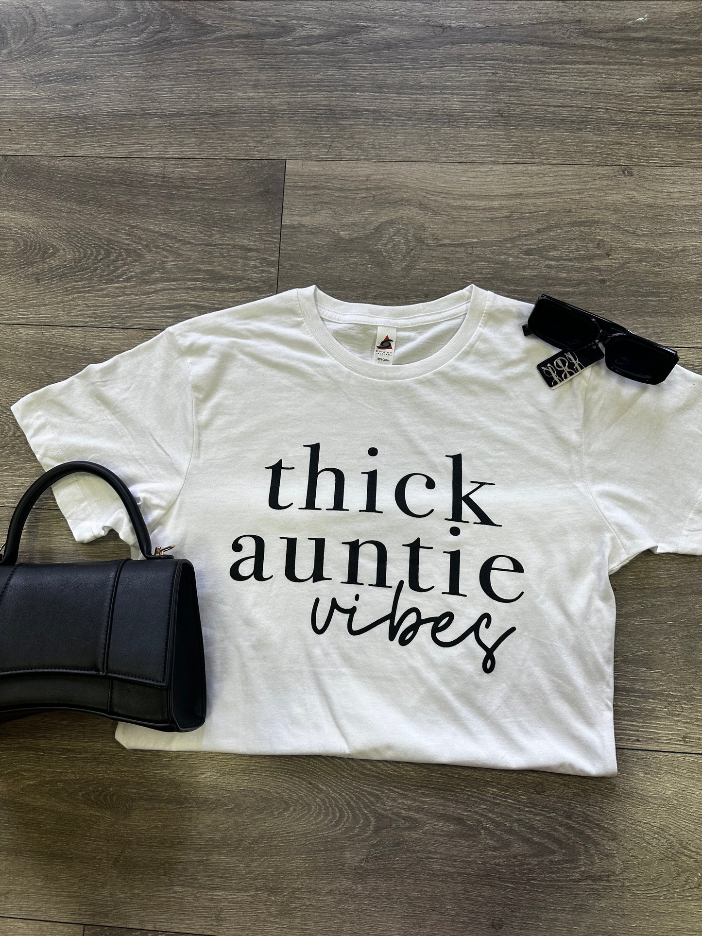 Thick Auntie Vibes Graphic Tee